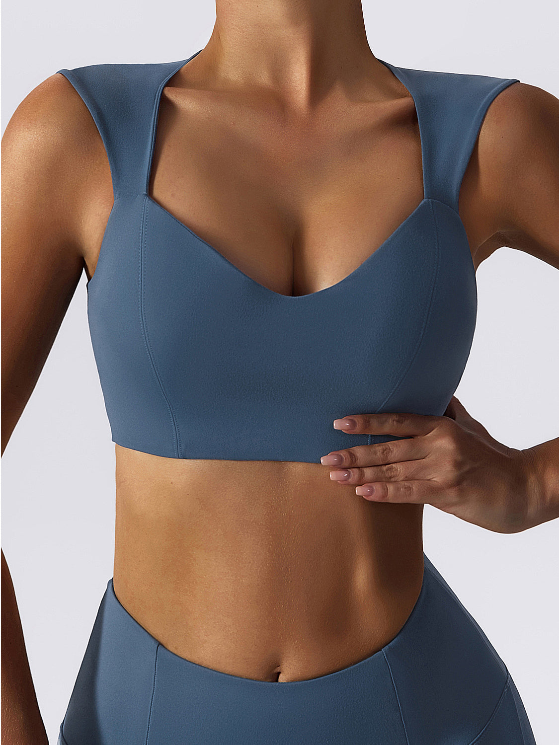 Brushed Butter Soft Sleeveless Yoga Crop