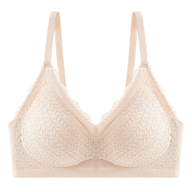 Plus Size Lace Wireless Bralette