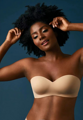 Strapless Bra Smooth Shape Wireless Seamless Non-Padded