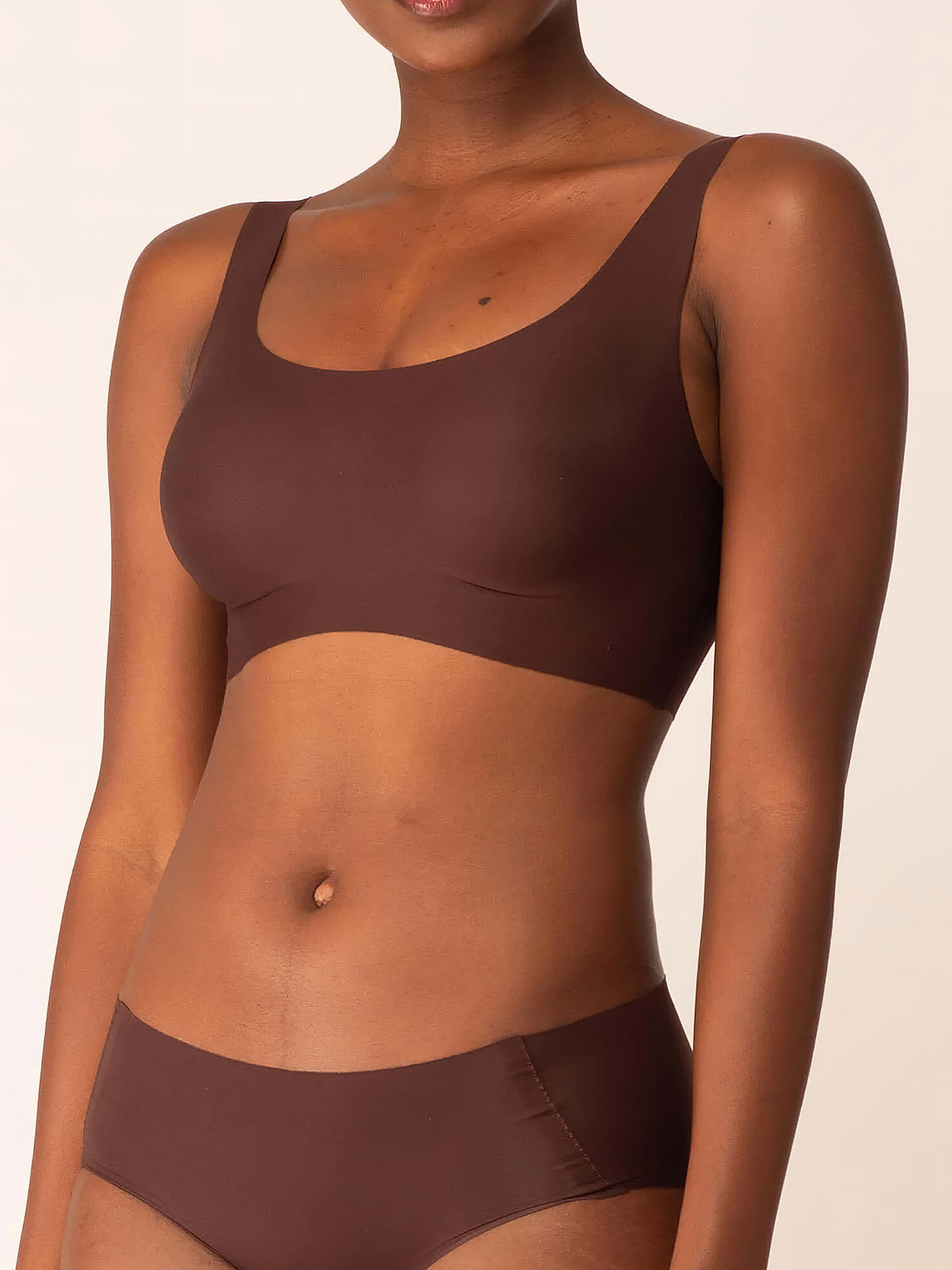 Classic Zero Wireless Bra Cinnamon Taste