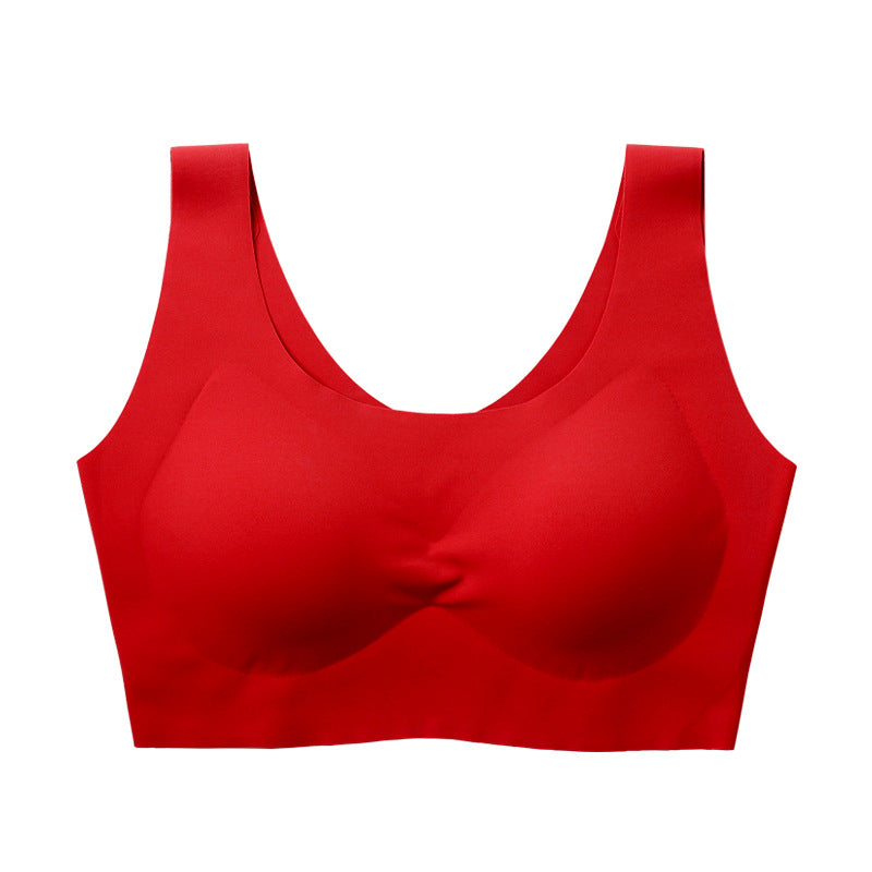 Plus Size Seamless Breathable Sports Yoga Bra