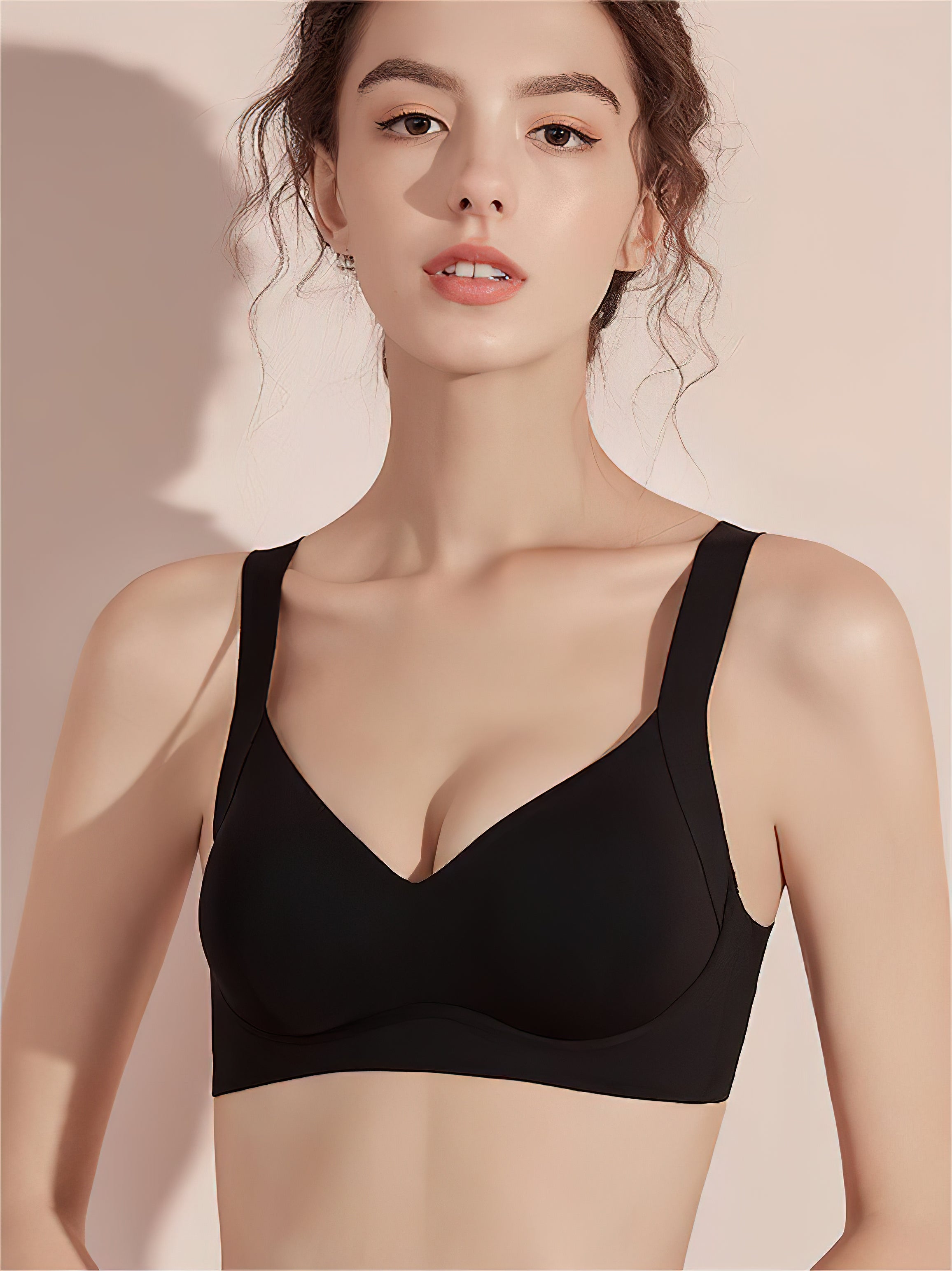 Seamless Push-Up Comfort Wireless Bra