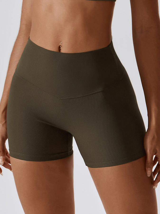 Rib Scrunch Yoga Shorts