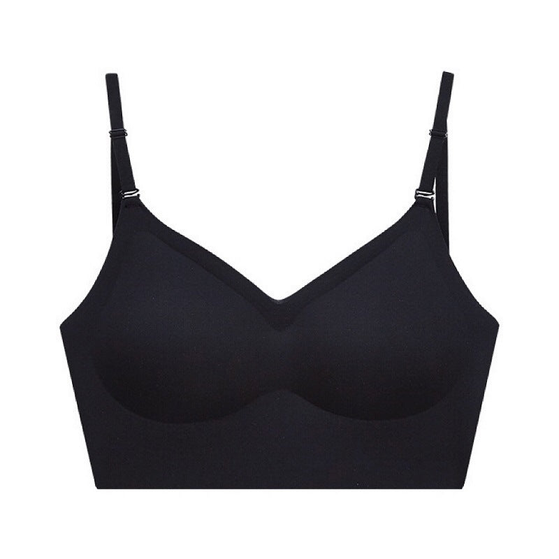 Backless Seamless U-Plunge Wireless Bra