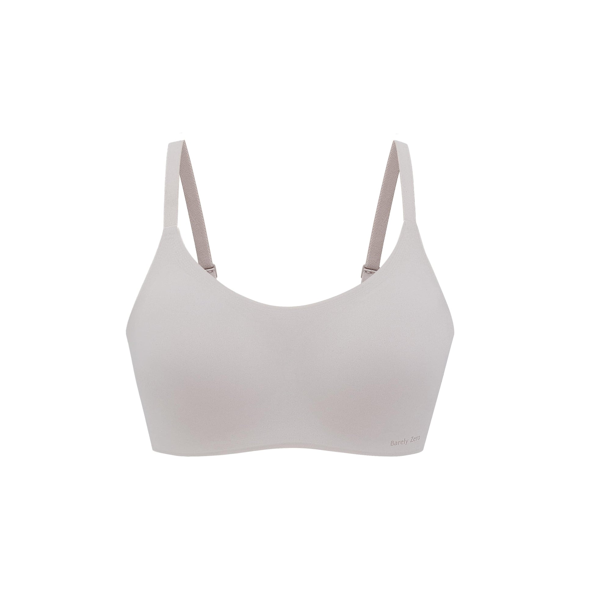 Solid Everyday Spaghetti Strap Wireless Bra