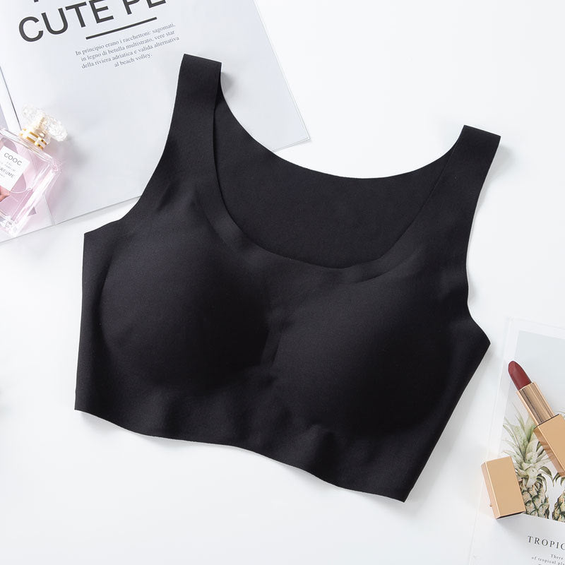 Ice Silk Breathable Wireless Tank Bra