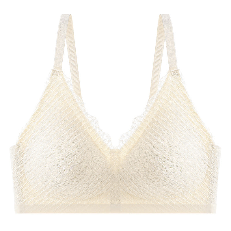 Plus Size Lace Wireless Bralette