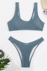 Pigeon Crinkle Scoop Bikini Top